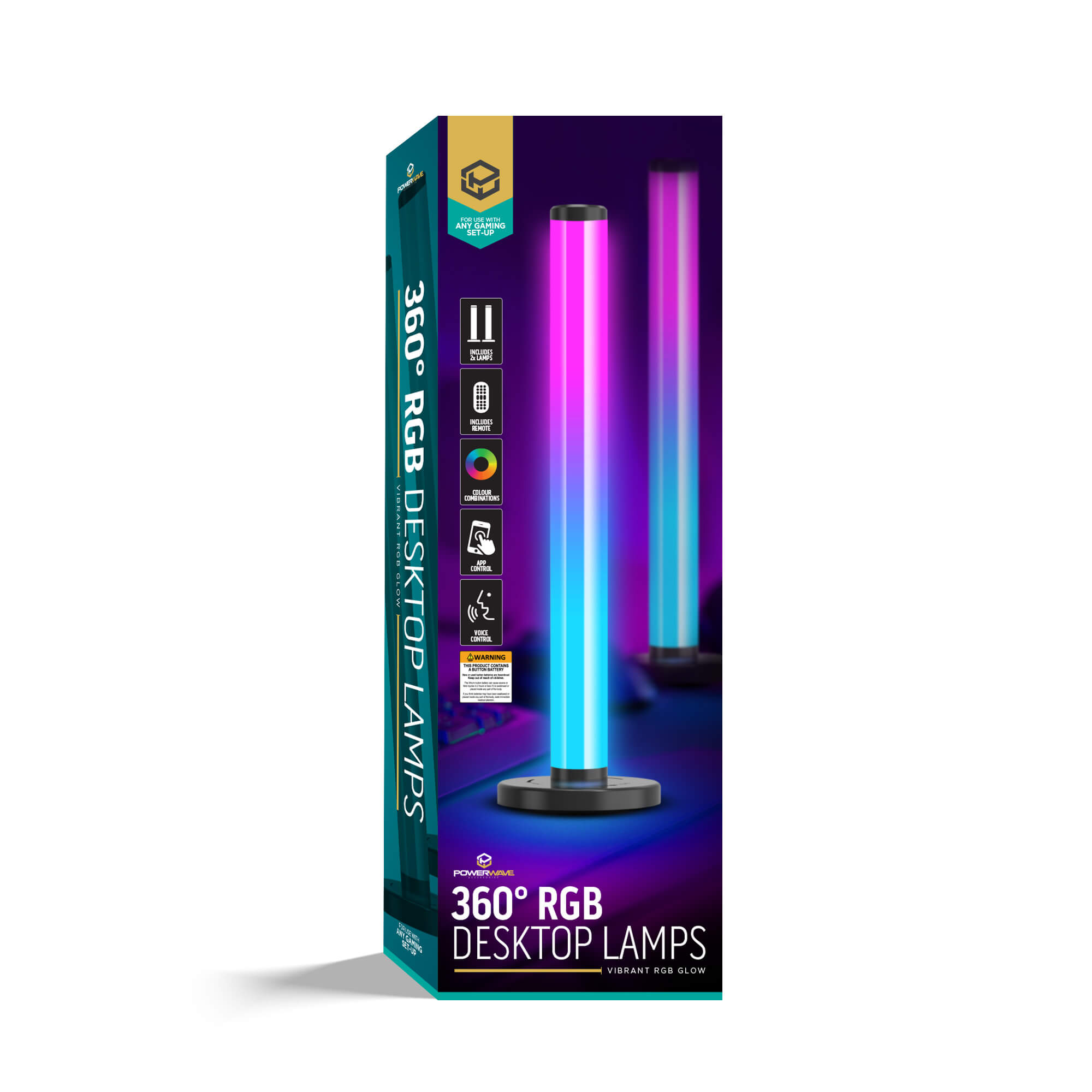 Powerwave 360 Degree RGB Desktop Lamps - Image 4