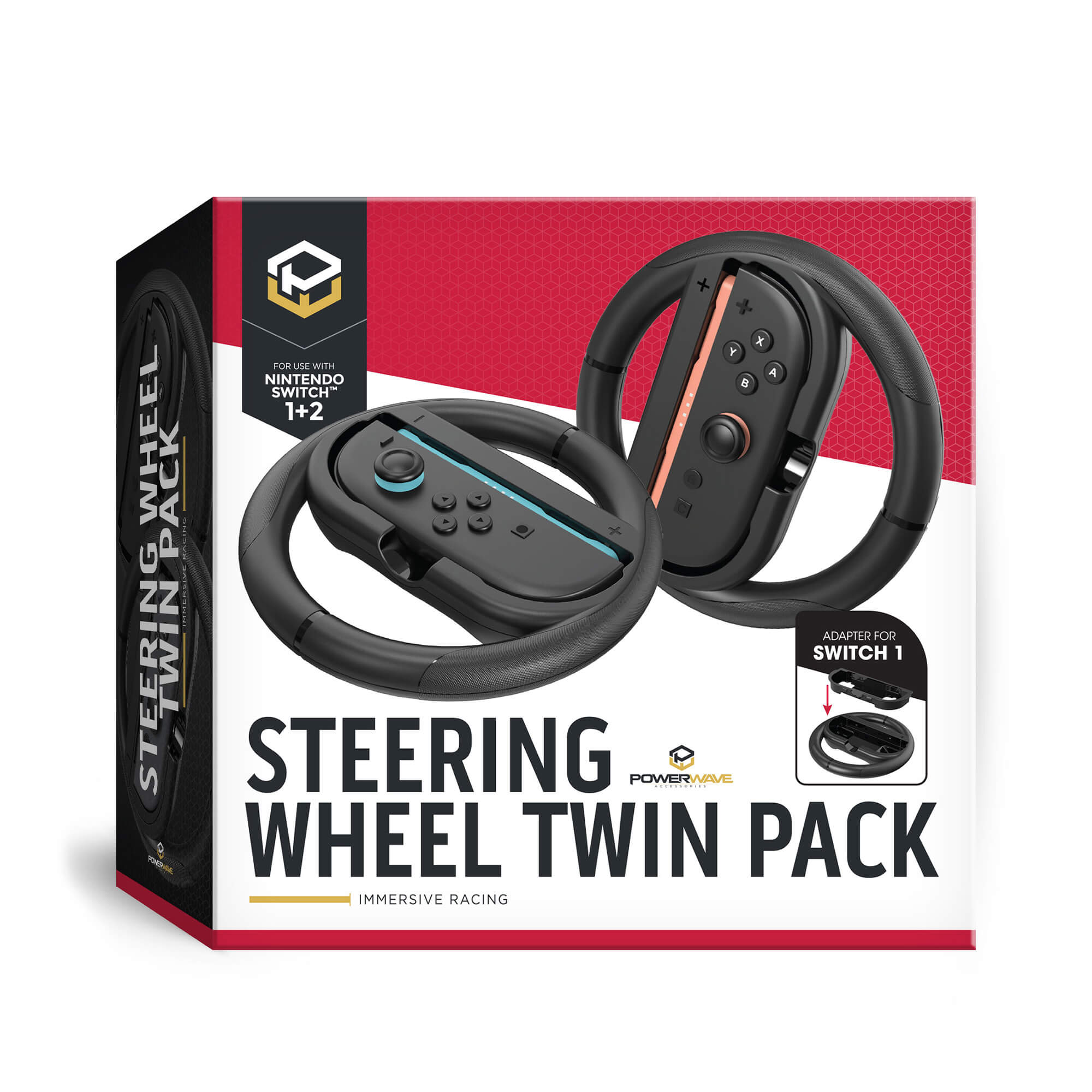 Powerwave Steering Wheel Twin Pack for Nintendo Switch 1 and Switch 2 - Image 4