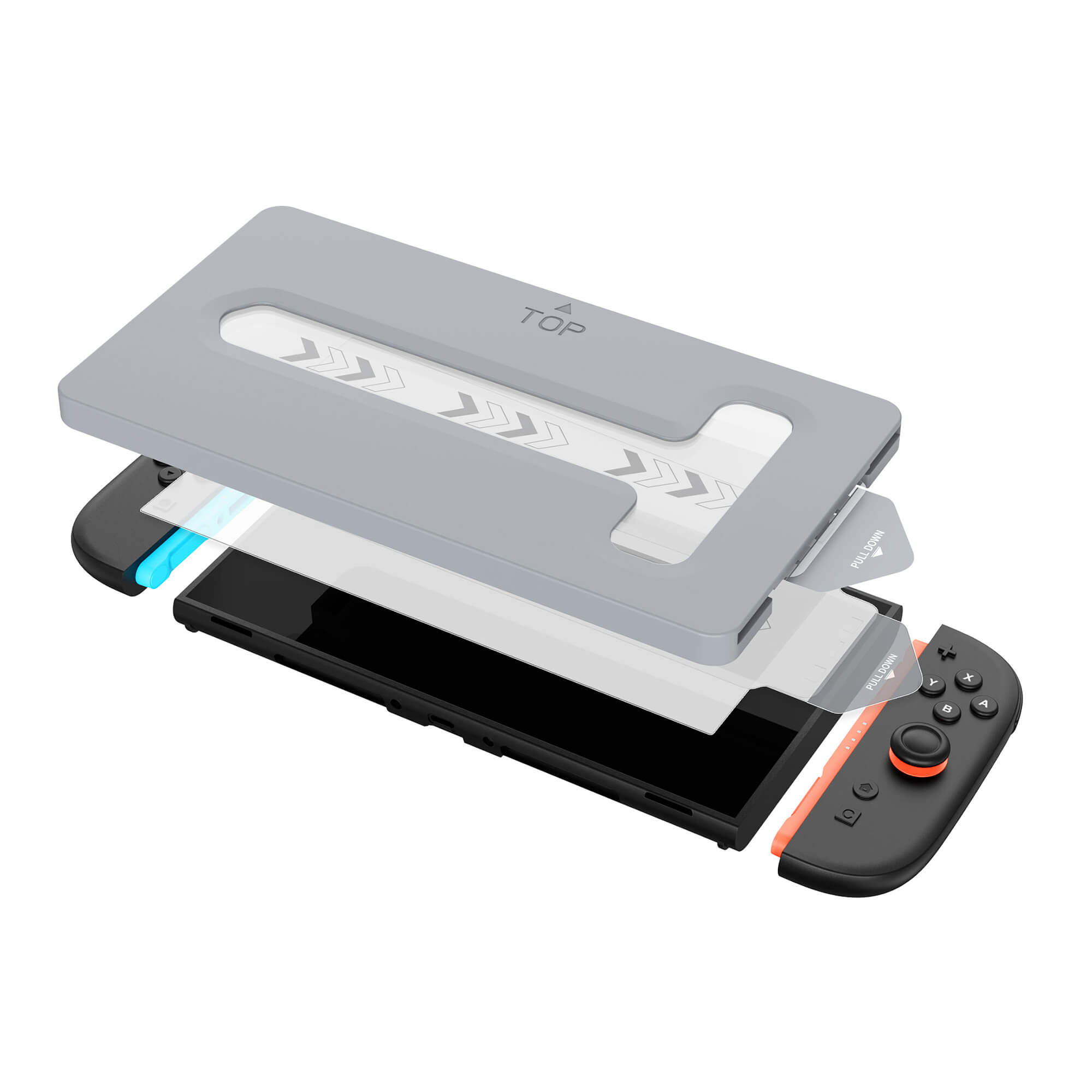 Powerwave Tempered Glass Screen Protector with Alignment Tray Double Pack for Nintendo Switch 2 - Image 3