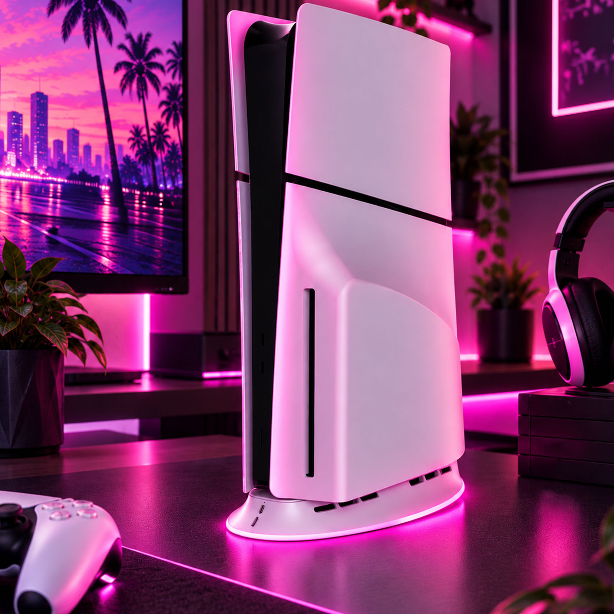 Neon Coast RGB Cooling Stand - Image 7