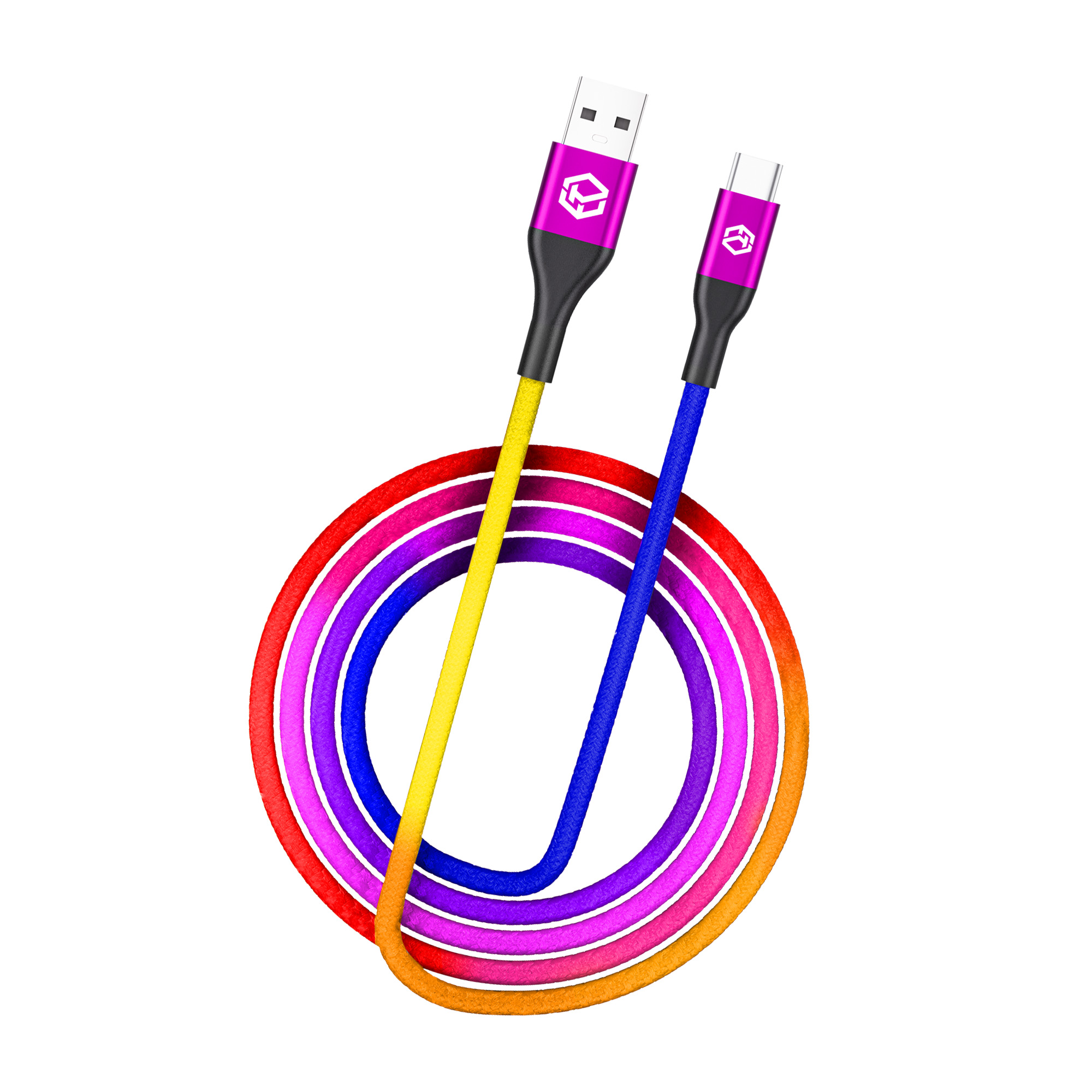 5M Charging Cable Neon Coast
