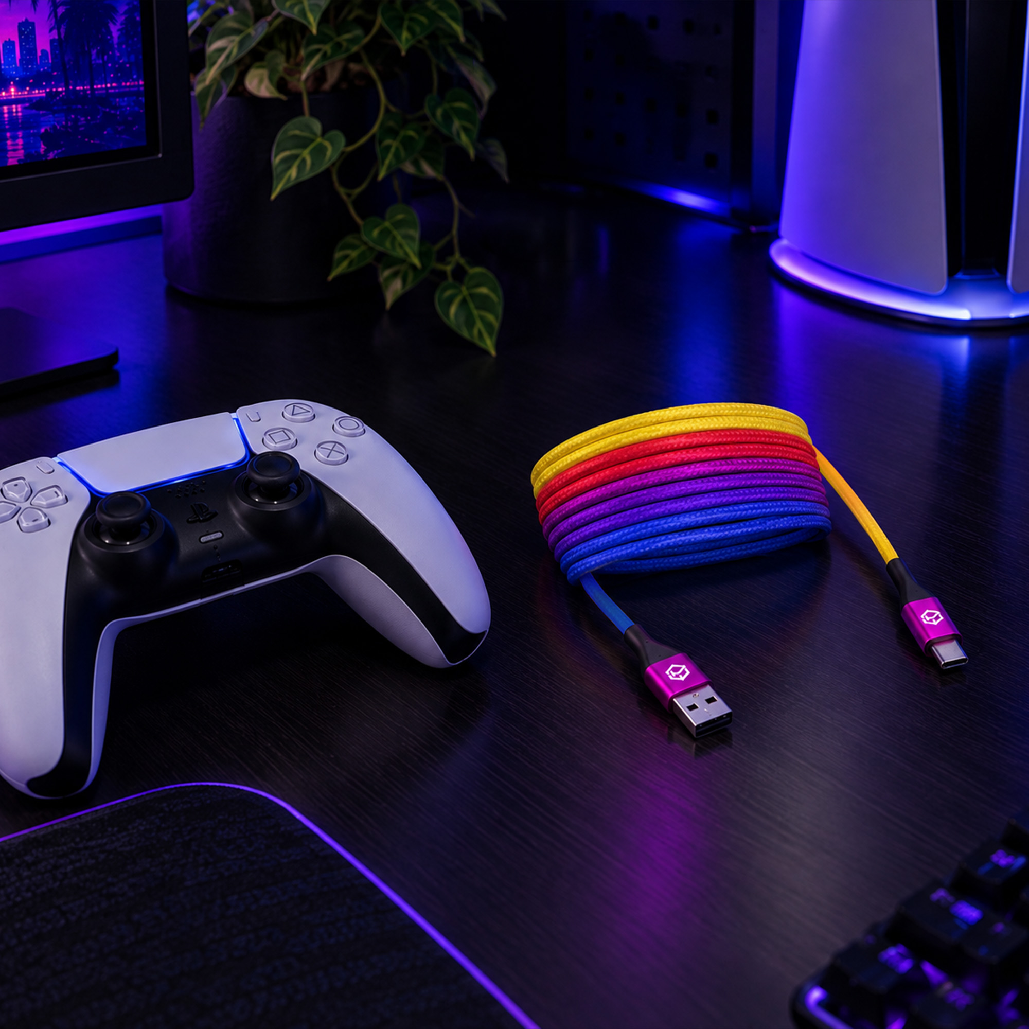 5M Charging Cable Neon Coast - Image 5