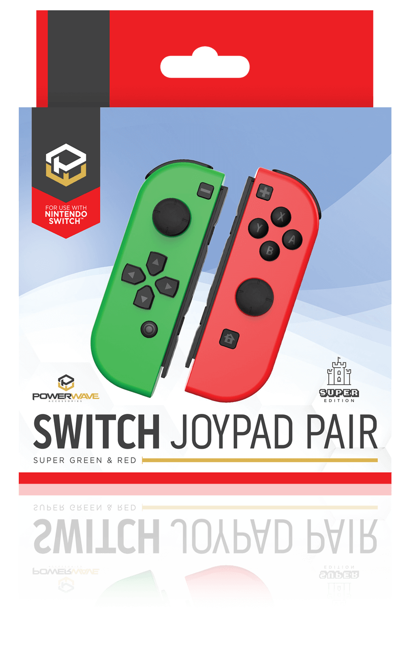 Powerwave Switch Joy-Con Charging Dock - Retro Bricks