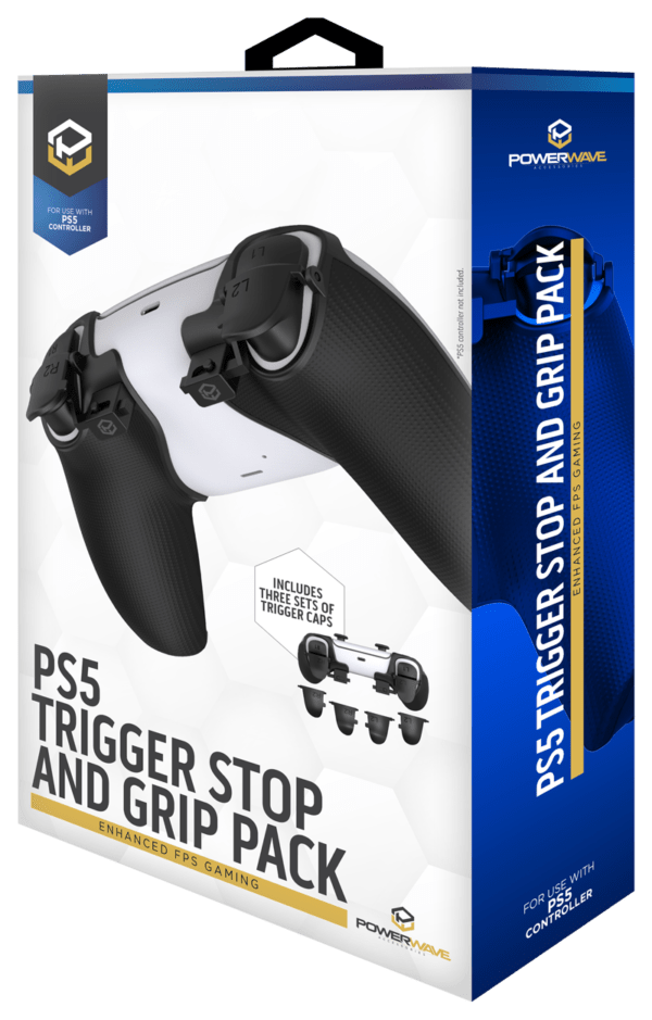 Ps5 trigger stop and grip pack powerwave gaming accessories