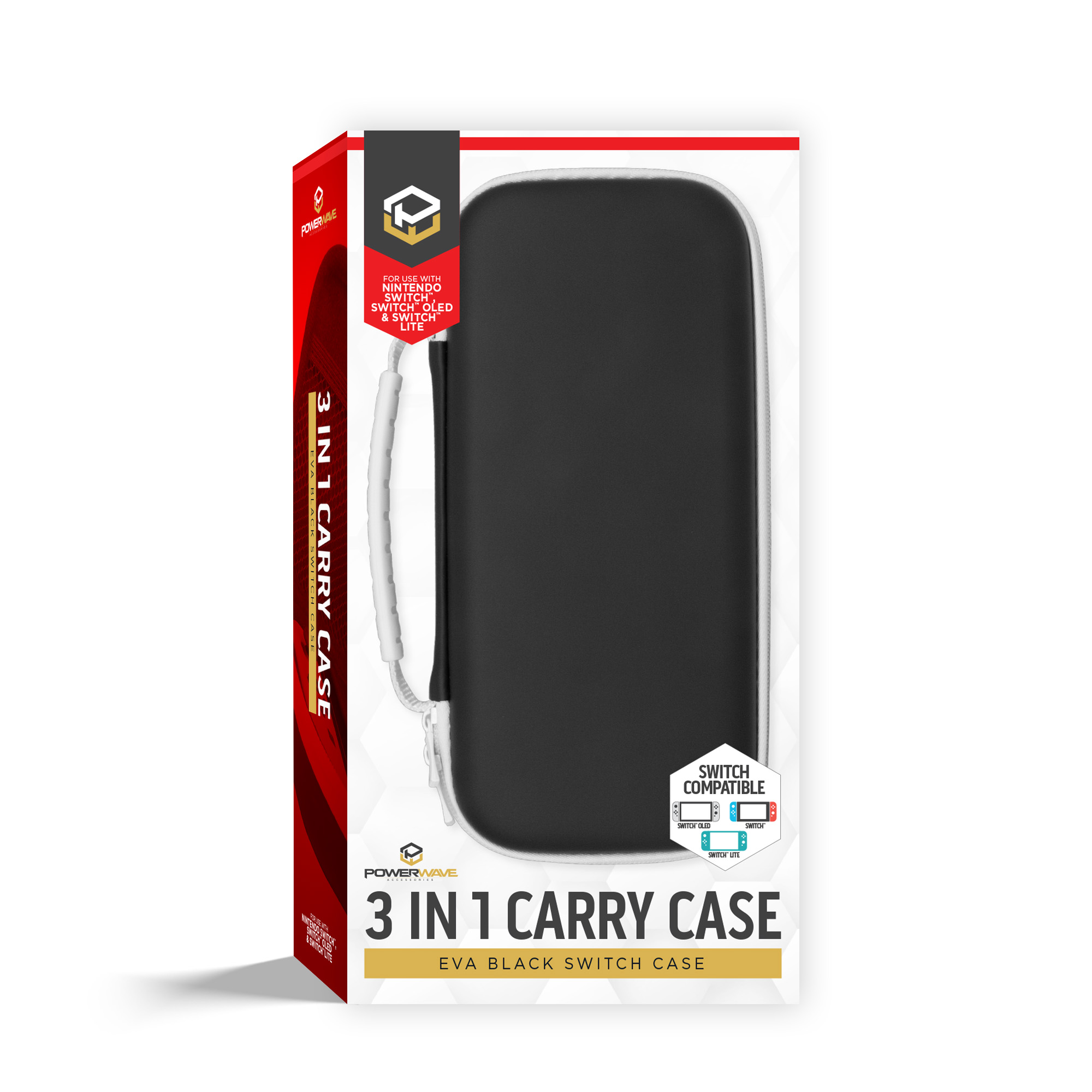 Switch 3 in 1 Carry Case - EVA Black - Image 3