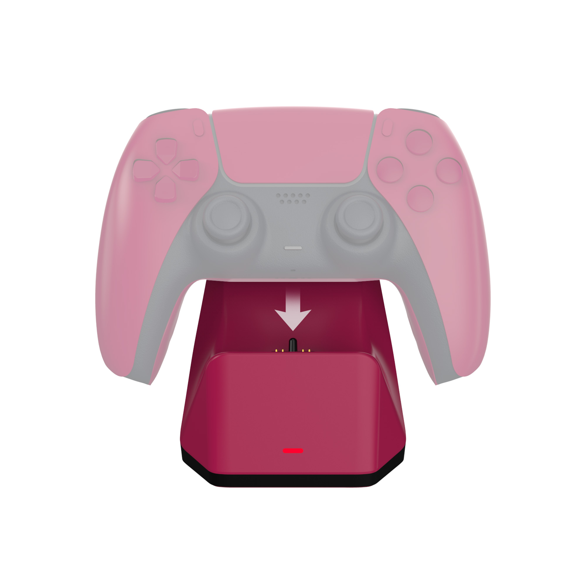 PS5 Controller Charging Display Stand Red - Image 2