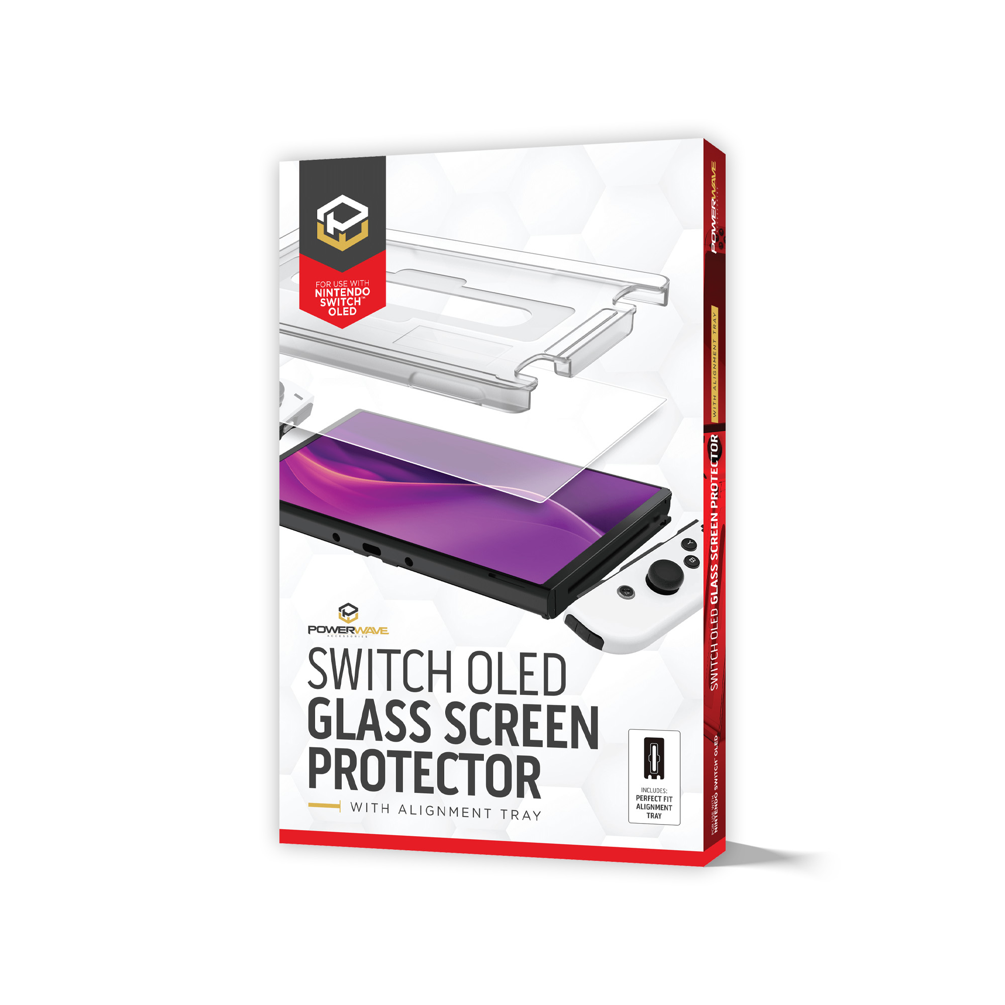 Switch OLED Glass Screen Protector with Alignment Tray - Image 3