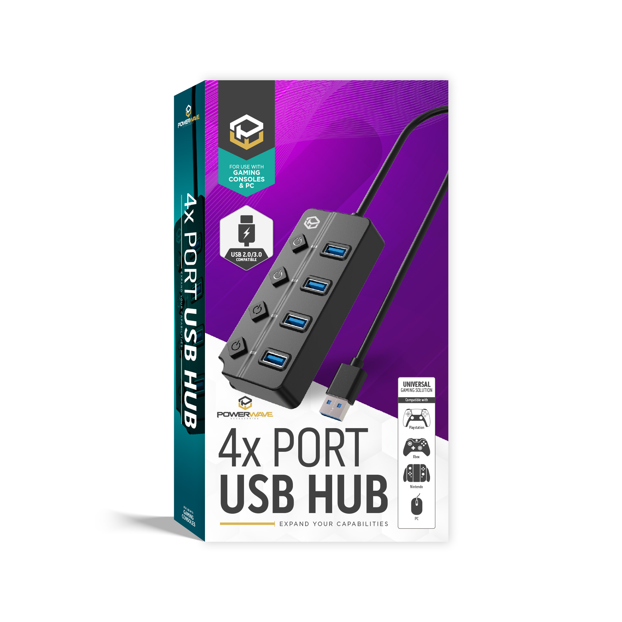 4 Port USB Hub - Image 4
