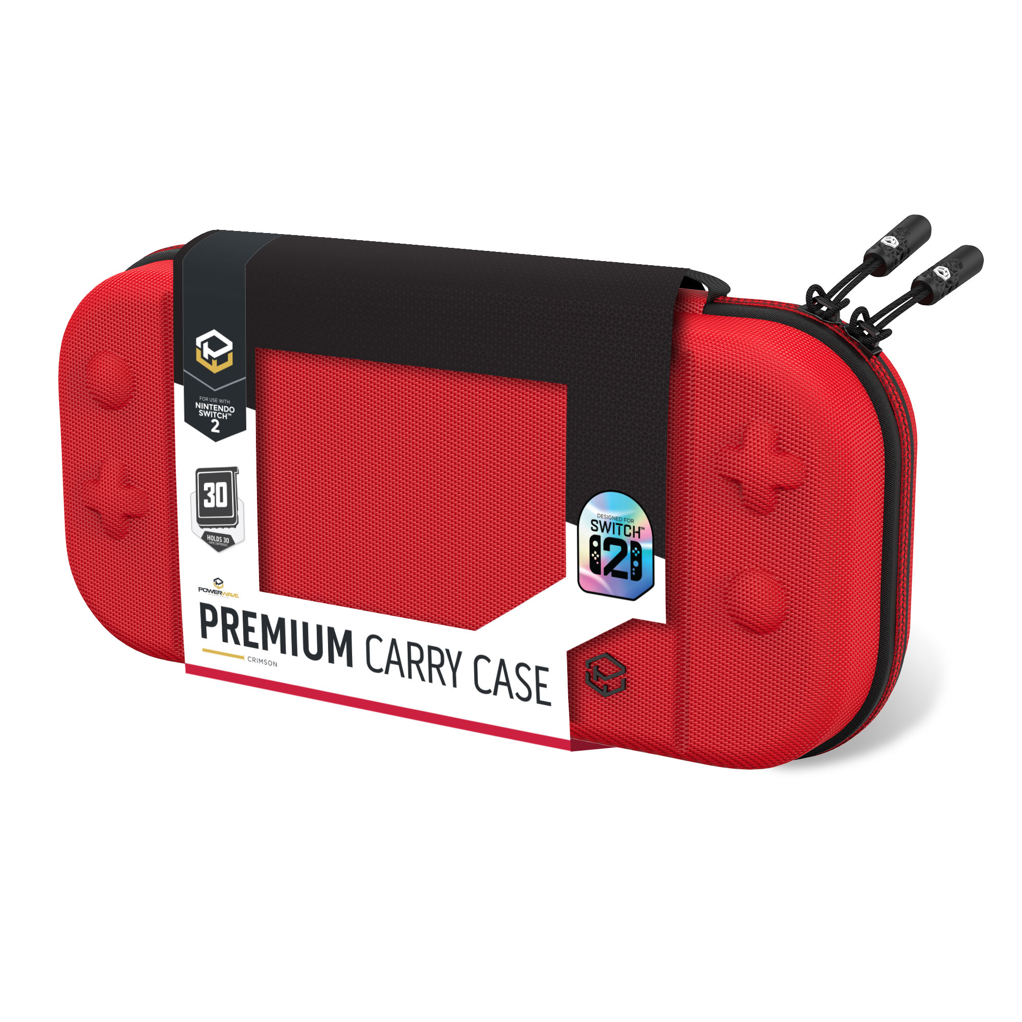 Premium Carry Case Crimson for Nintendo Switch 2 - Image 4