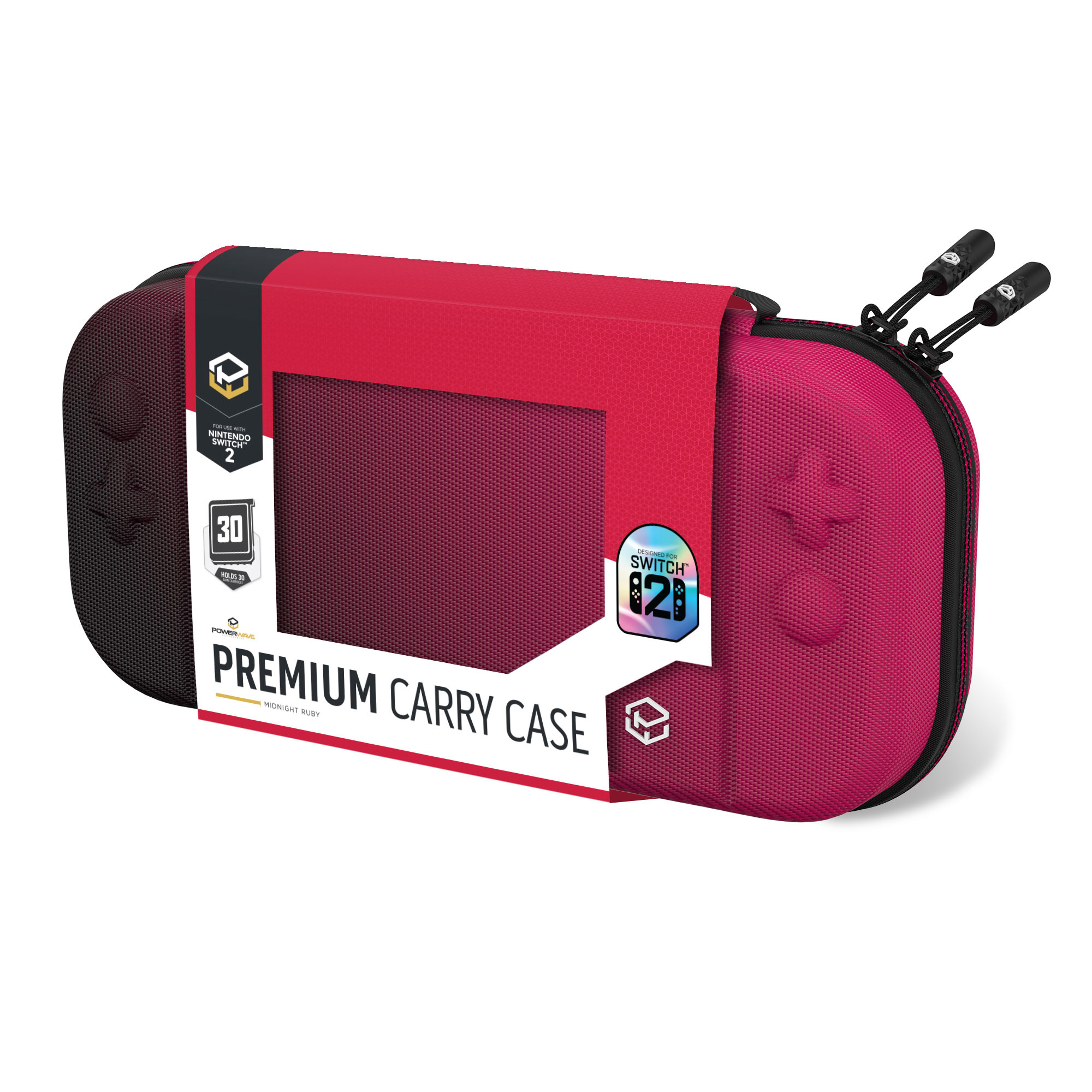 Premium Carry Case Midnight Ruby for Nintendo Switch 2 - Image 4