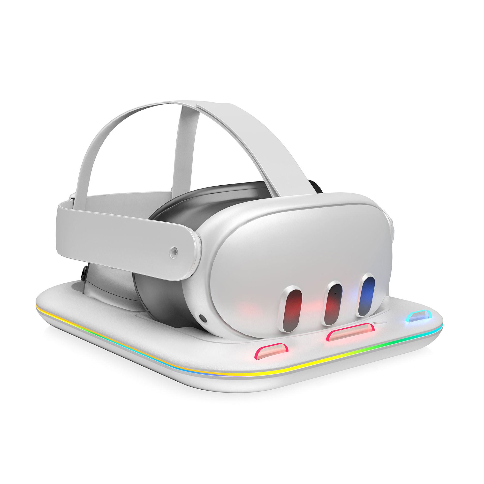 RGB Fast Charging Dock for Meta Quest 3 and 3S