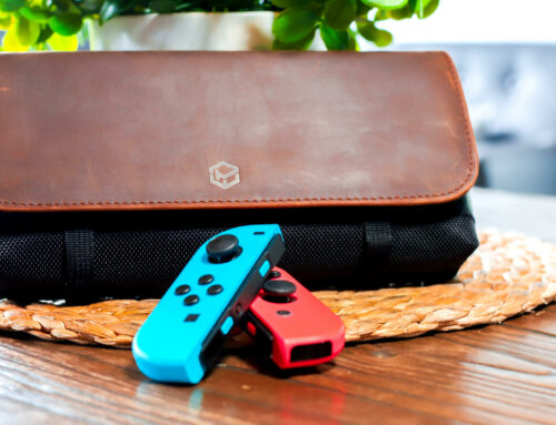 Introducing the Genuine Leather Pouch for Nintendo Switch