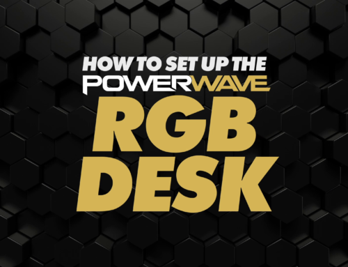 How to set-up the Powerwave Y-Frame RGB Gaming Desk